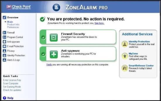 Zone Alarm